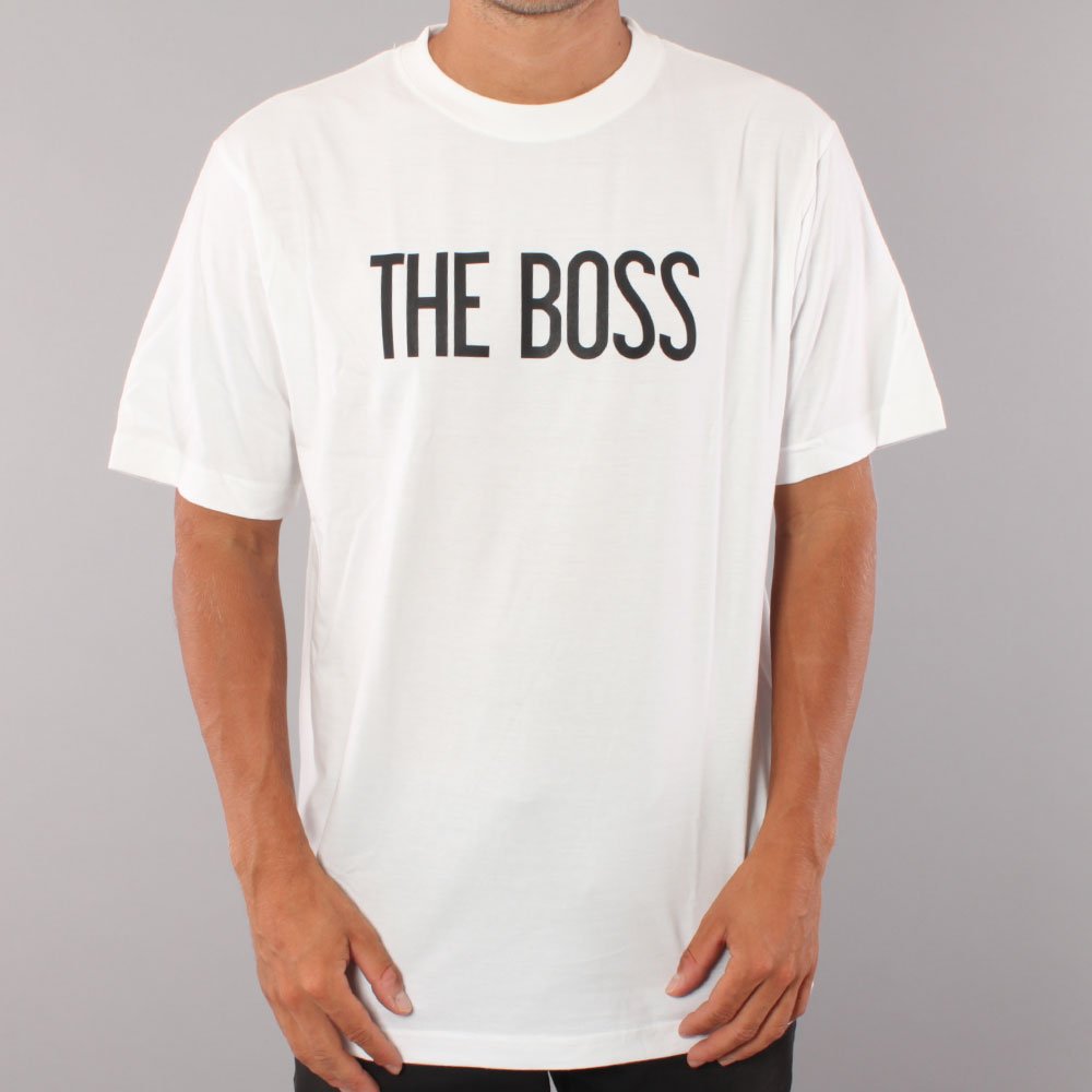 The Boss Logo T-shirt - White The Boss Logo T-shirt - White