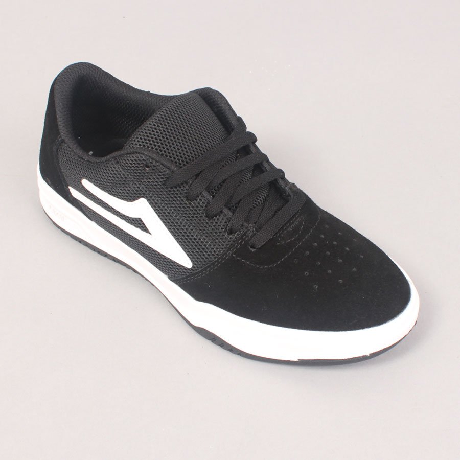 Lakai Brighton Kids - Black/White Suede Lakai Brighton Kids - Black/White Suede