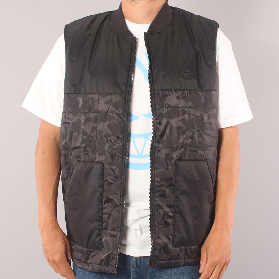 Spitfire Lil Bighead Vest - Black/Camo Spitfire Lil Bighead Vest - Black/Camo