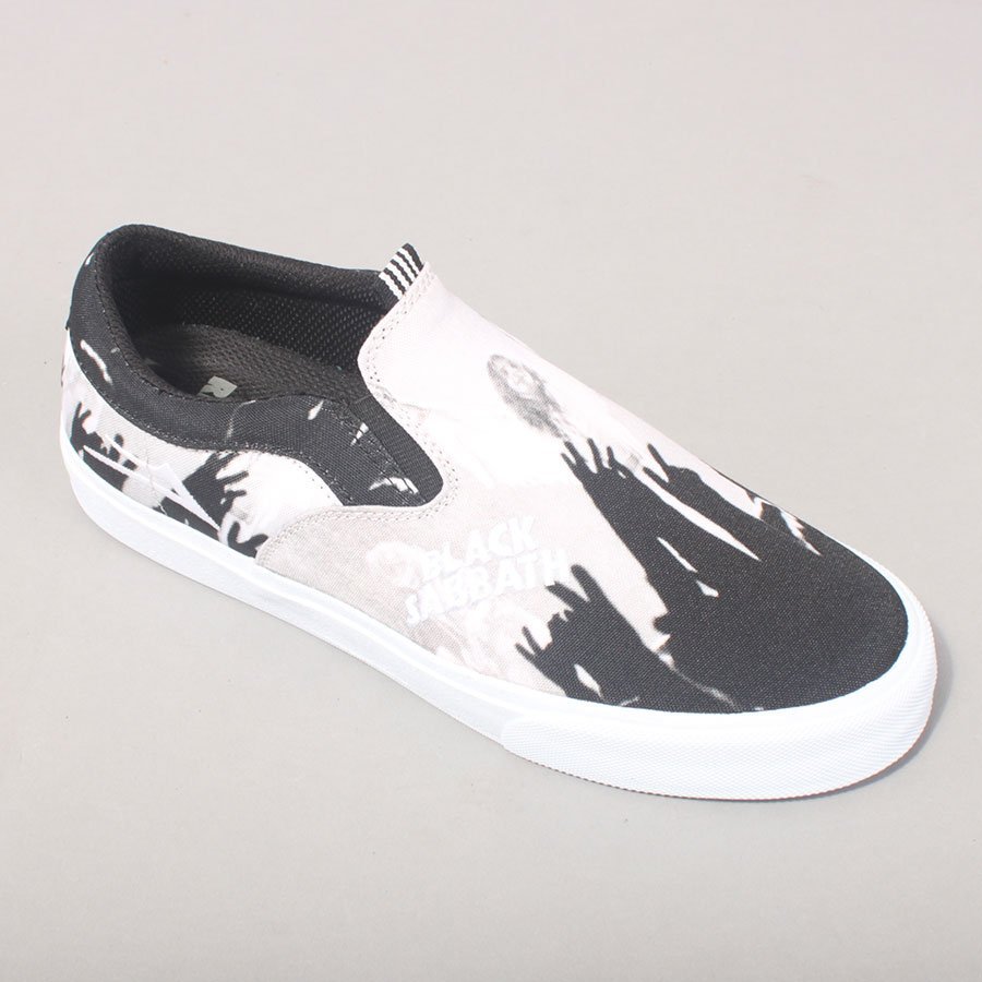 Lakai x BLACK SABBATH Owen VLK - Black/White Canvas Lakai x BLACK SABBATH Owen VLK - Black/White Canvas