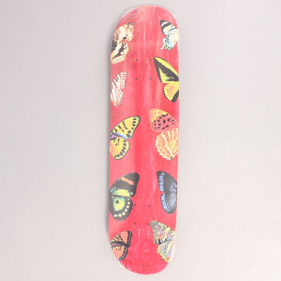 Quasi Butterfly Red Skateboard Deck Quasi Butterfly Red Skateboard Deck