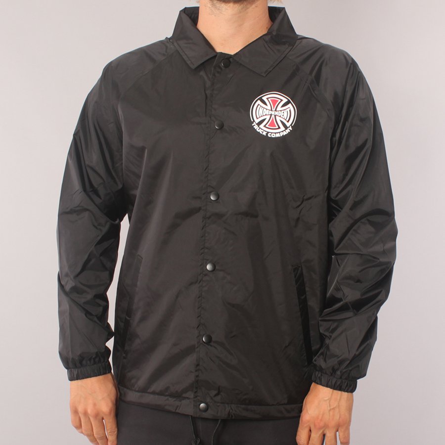 Independent Truck Co Coach Jacket - Black Independent Truck Co Coach Jacket - Black