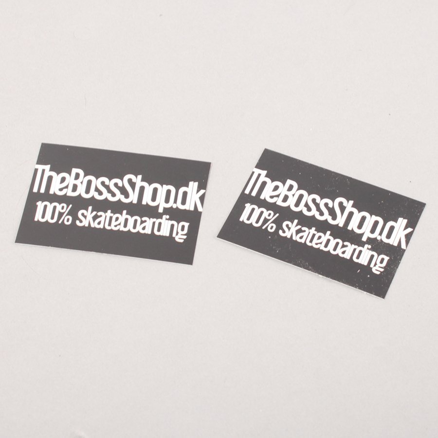The Boss Logo Stickers - Black The Boss Logo Stickers - Black