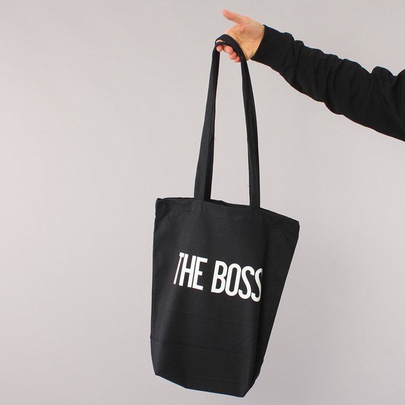 The Boss Logo Totebag - Black The Boss Logo Totebag - Black