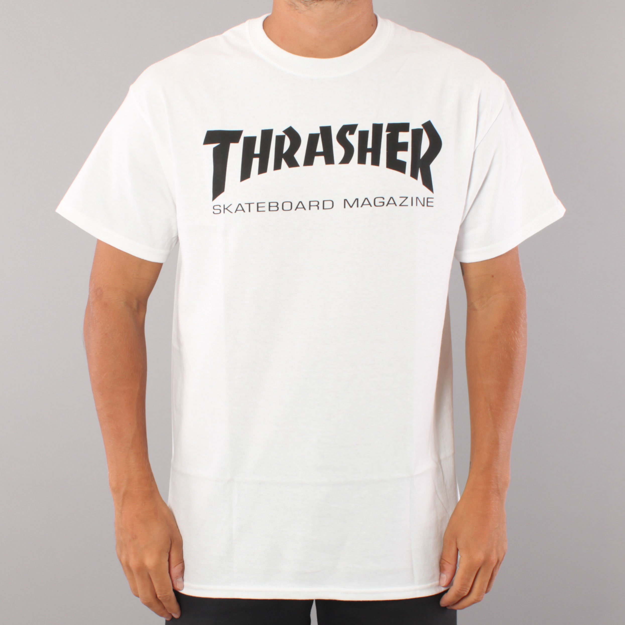 Thrasher Skate Mag T-shirt - White Thrasher Skate Mag T-shirt - White
