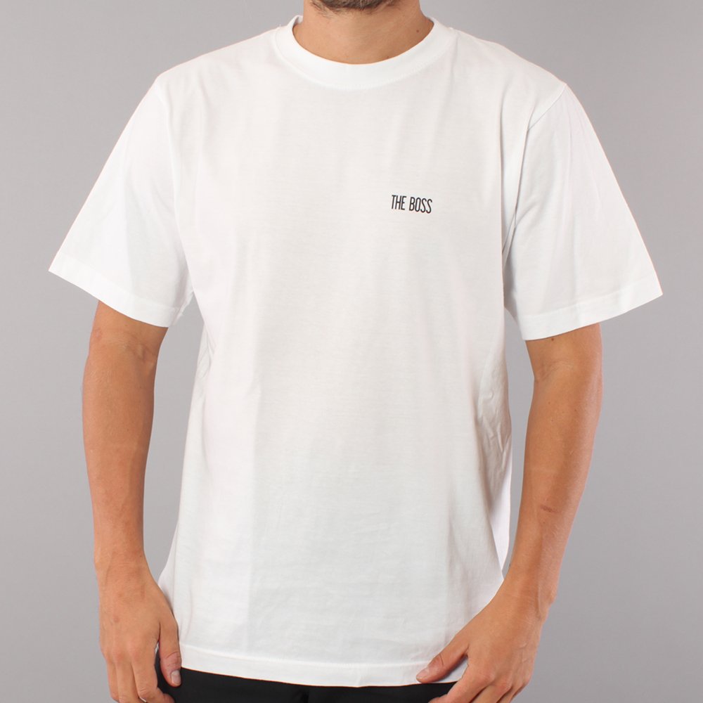 The Boss Mini Logo T-shirt - White The Boss Mini Logo T-shirt - White