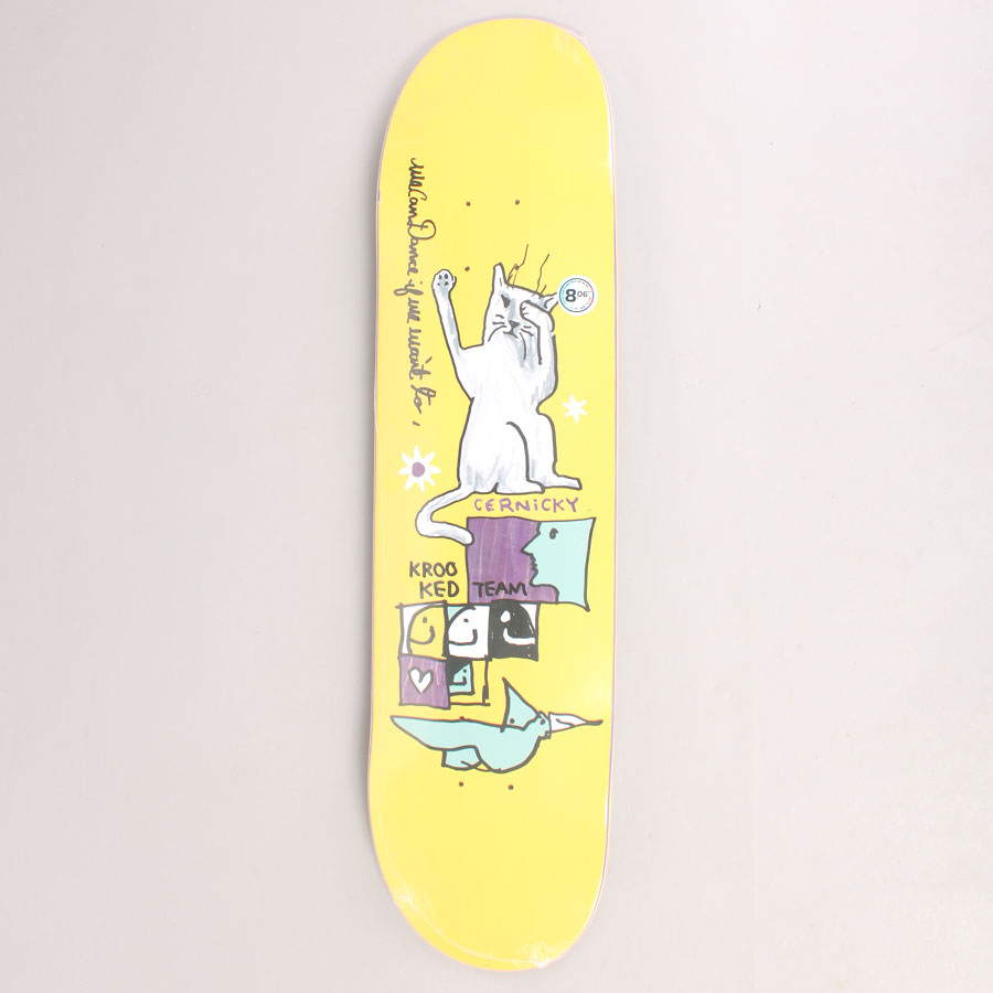 Krooked Cernicky Dance Skateboard Deck Krooked Cernicky Dance Skateboard Deck