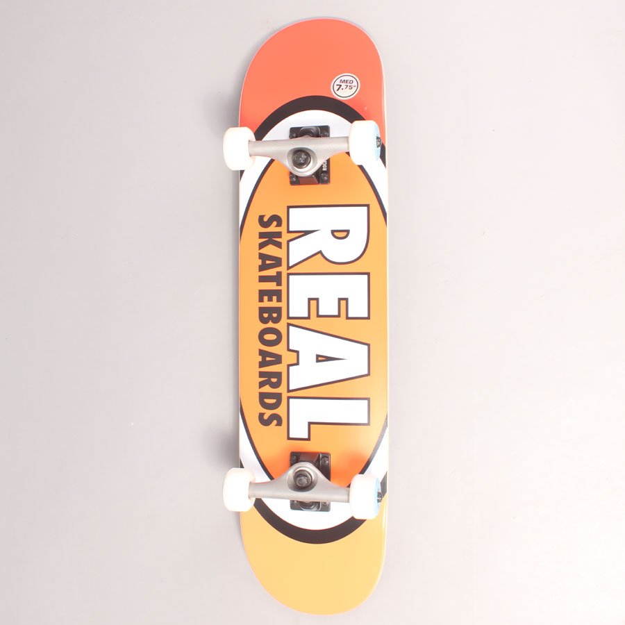 Real Oval Orange Complete Skateboard Real Oval Orange Complete Skateboard