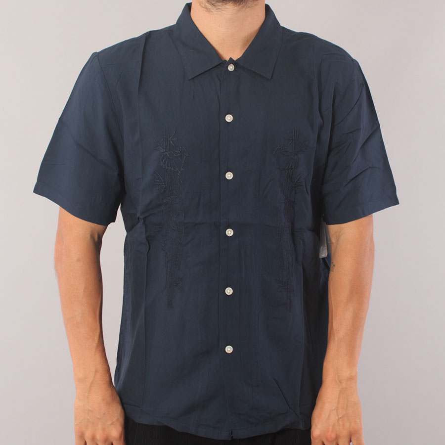 Volcom Louie Lopez Woven SS - Navy Volcom Louie Lopez Woven SS - Navy