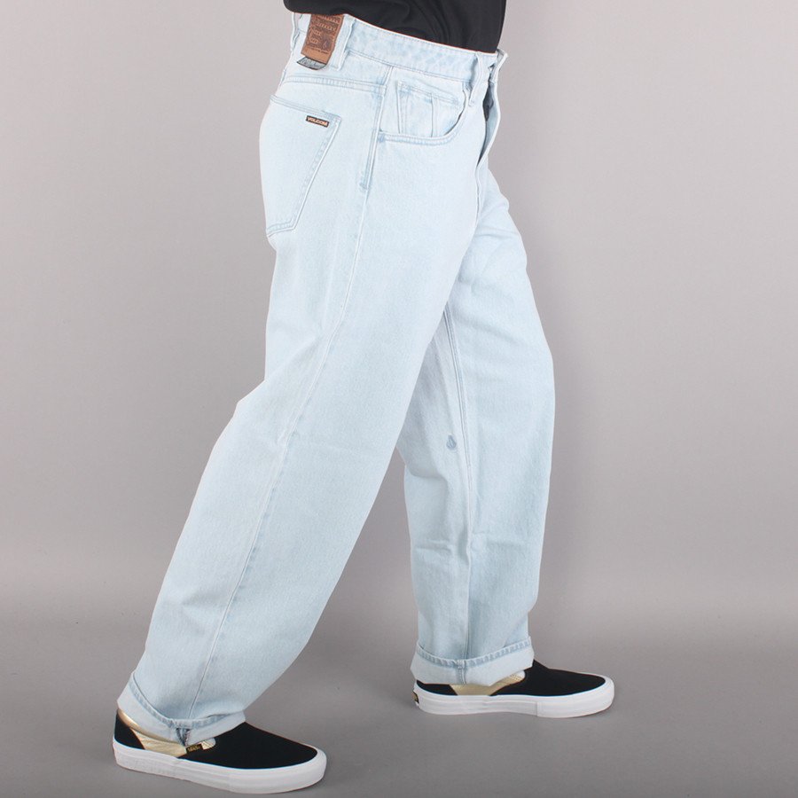 Volcom Billow Denim 18" Baggy Pants YOUTH - Light Blue Volcom Billow Denim 18" Baggy Pants YOUTH - Light Blue