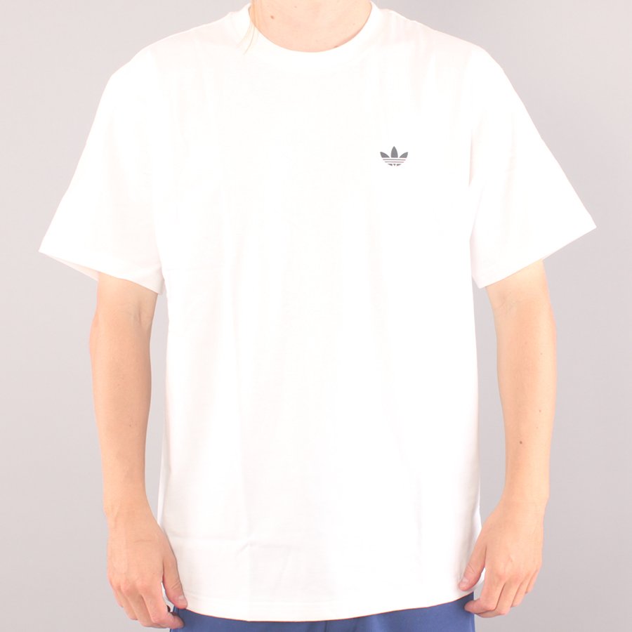 Adidas Skateboarding 4.0 Logo T-shirt - White Adidas Skateboarding 4.0 Logo T-shirt - White