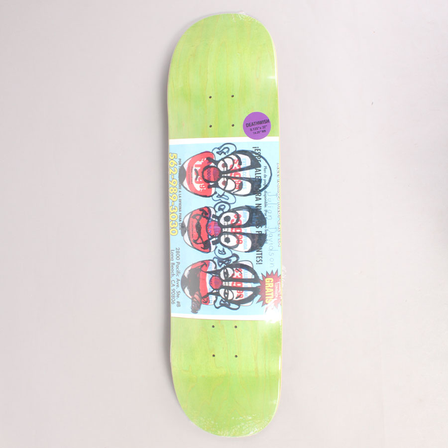 Deathwish Davidson Chatman Skateboard Deck Deathwish Davidson Chatman Skateboard Deck