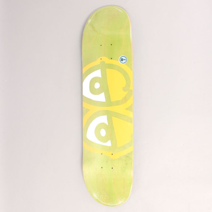 Krooked Team Eyes Green Skateboard Deck Krooked Team Eyes Green Skateboard Deck