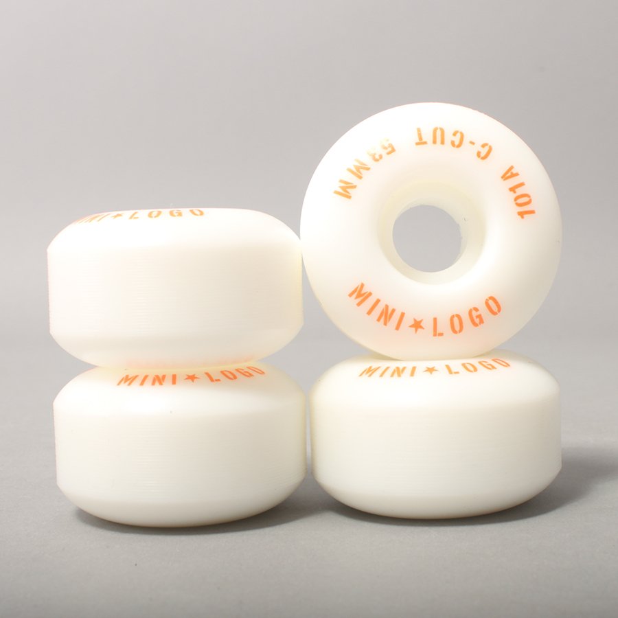 Mini Logo Skateboard Wheels C-Cut - 101A Mini Logo Skateboard Wheels C-Cut - 101A