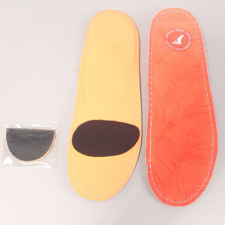 Footprint Insoles Orange Camo King Foam Orthotics Insole Footprint Insoles Orange Camo King Foam Orthotics Insole